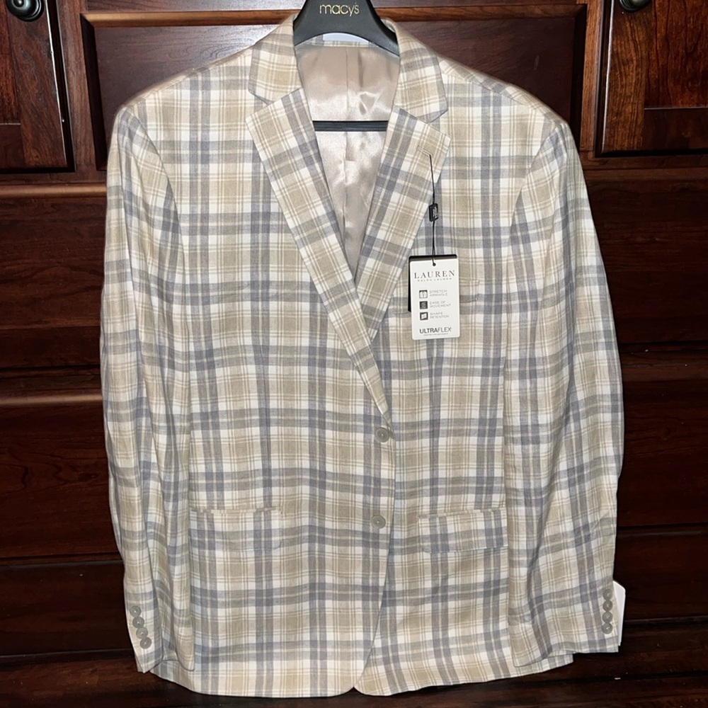 Ralph Lauren Plaid Sport coat